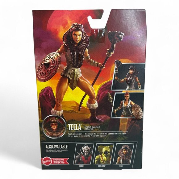Teela Masters Of The Universe New Eternia Action Figure 30 Points Of Articulatio - Picture 5 of 8